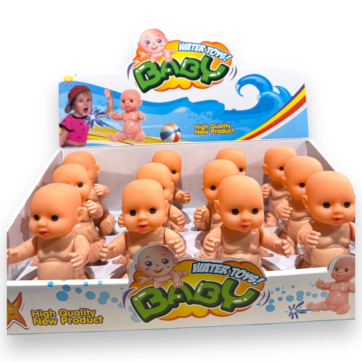 Grappige Water Baby - Spuitend Popje - Perfect voor Waterpret