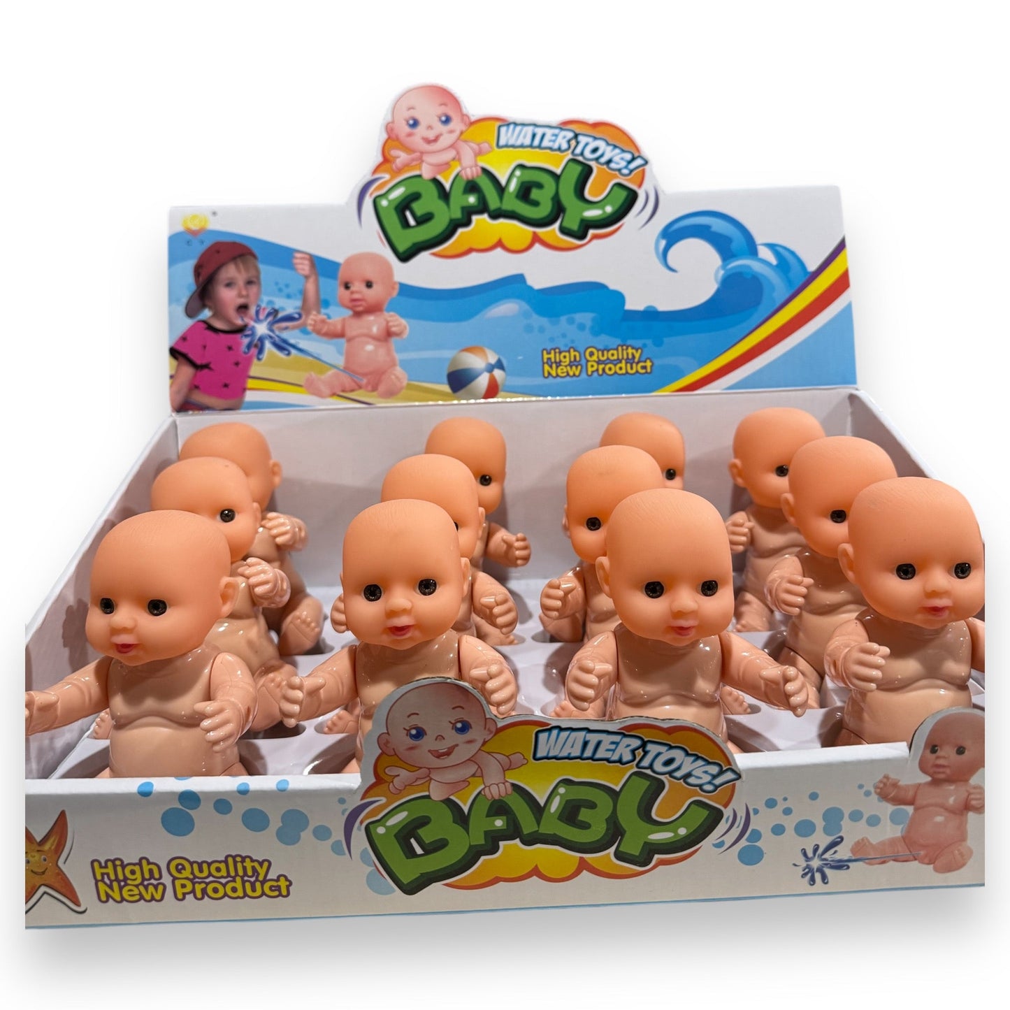 Grappige Water Baby - Spuitend Popje - Perfect voor Waterpret