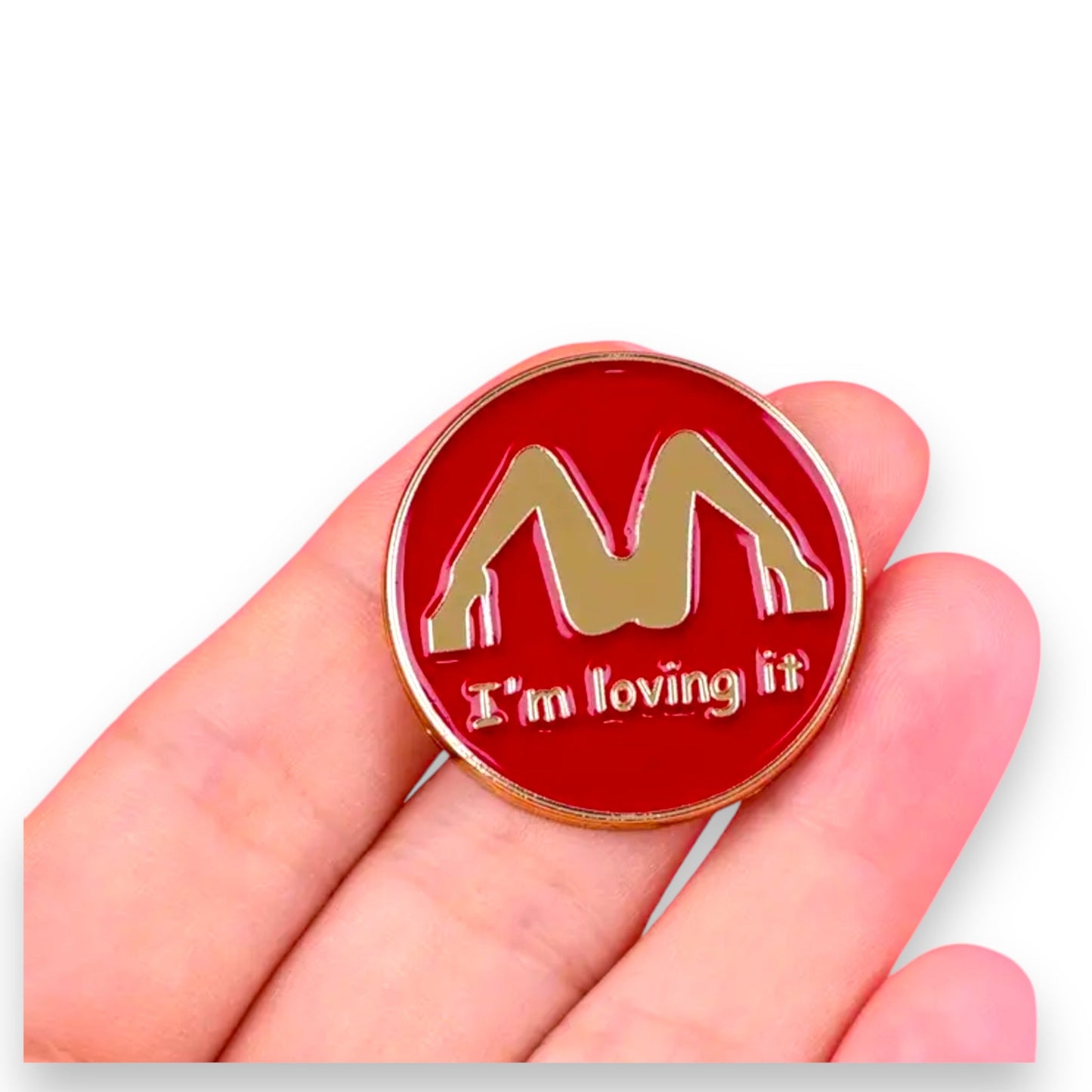 Ronde Pin ‘I’m Loving It’ – Erotische Parodie