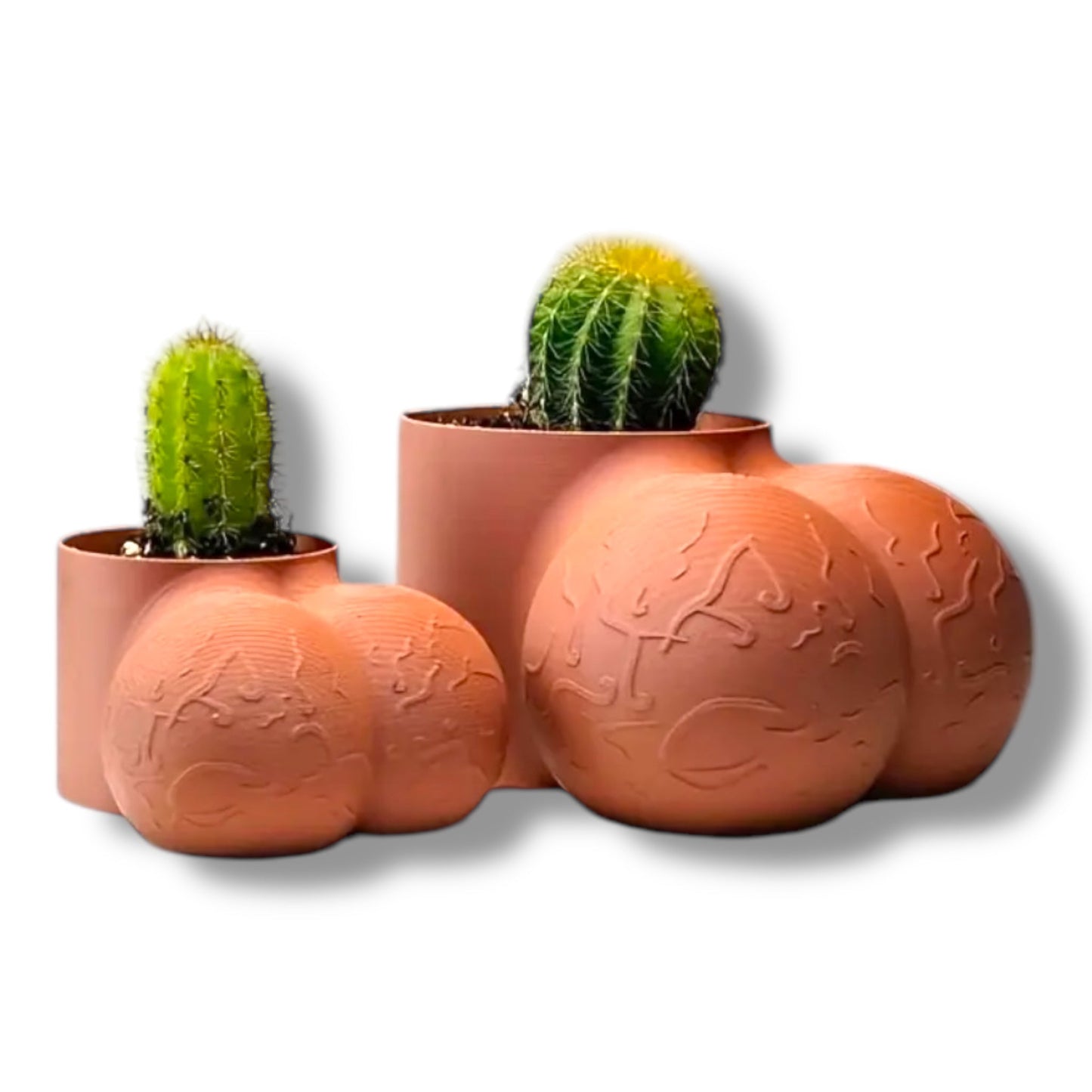 Ballen Vormige Bloempot – 14x8 cm