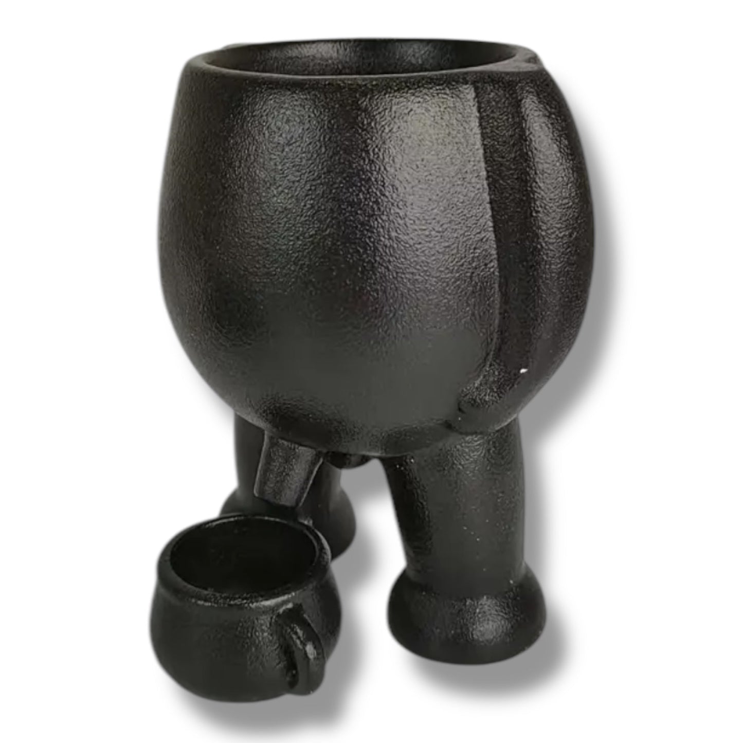 Pissende Bloempot – Grappige Plantenpot in Zwart & Wit