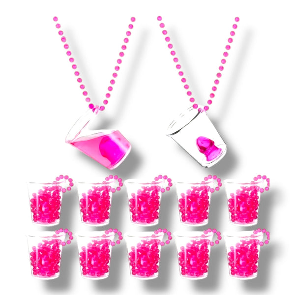 Piemel Shotglaasjes met Ketting – 12 stuks
