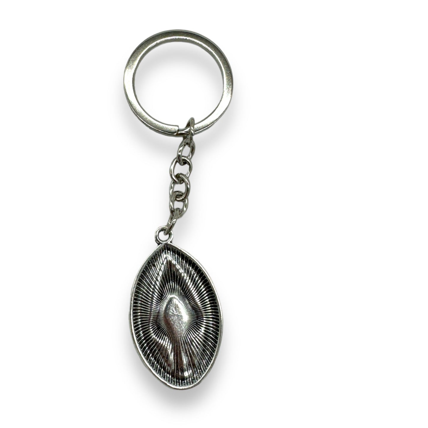 Zilveren Sleutelhanger Vulva – Erotische Sleutelhanger Metaal – Vagina Sleutelaccessoire