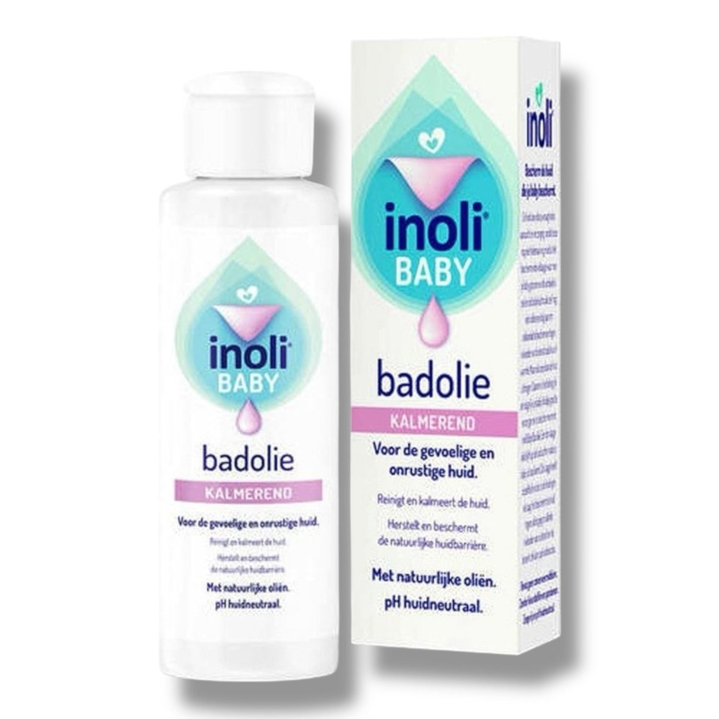 Inoli Baby Badolie Kalmerend – Voor Gevoelige & Onrustige Huid – 200ml