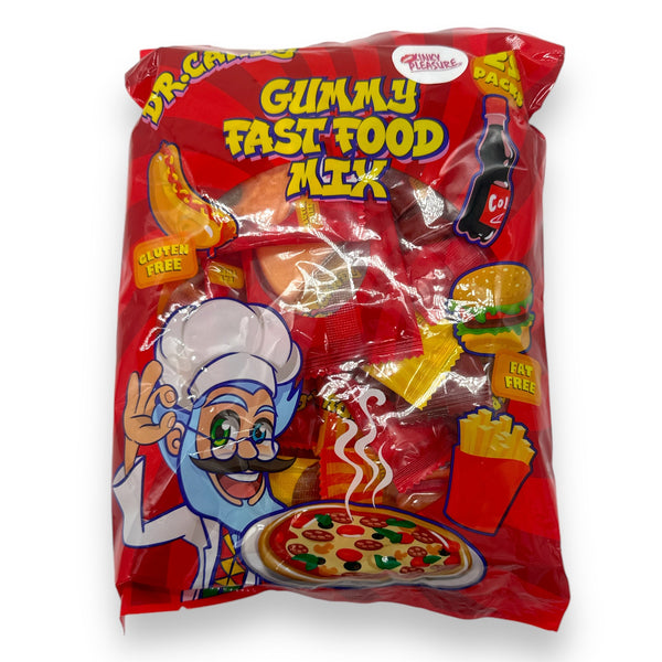 Gummy Fast Food Mix 201 gram - Hamburgers en Pizza