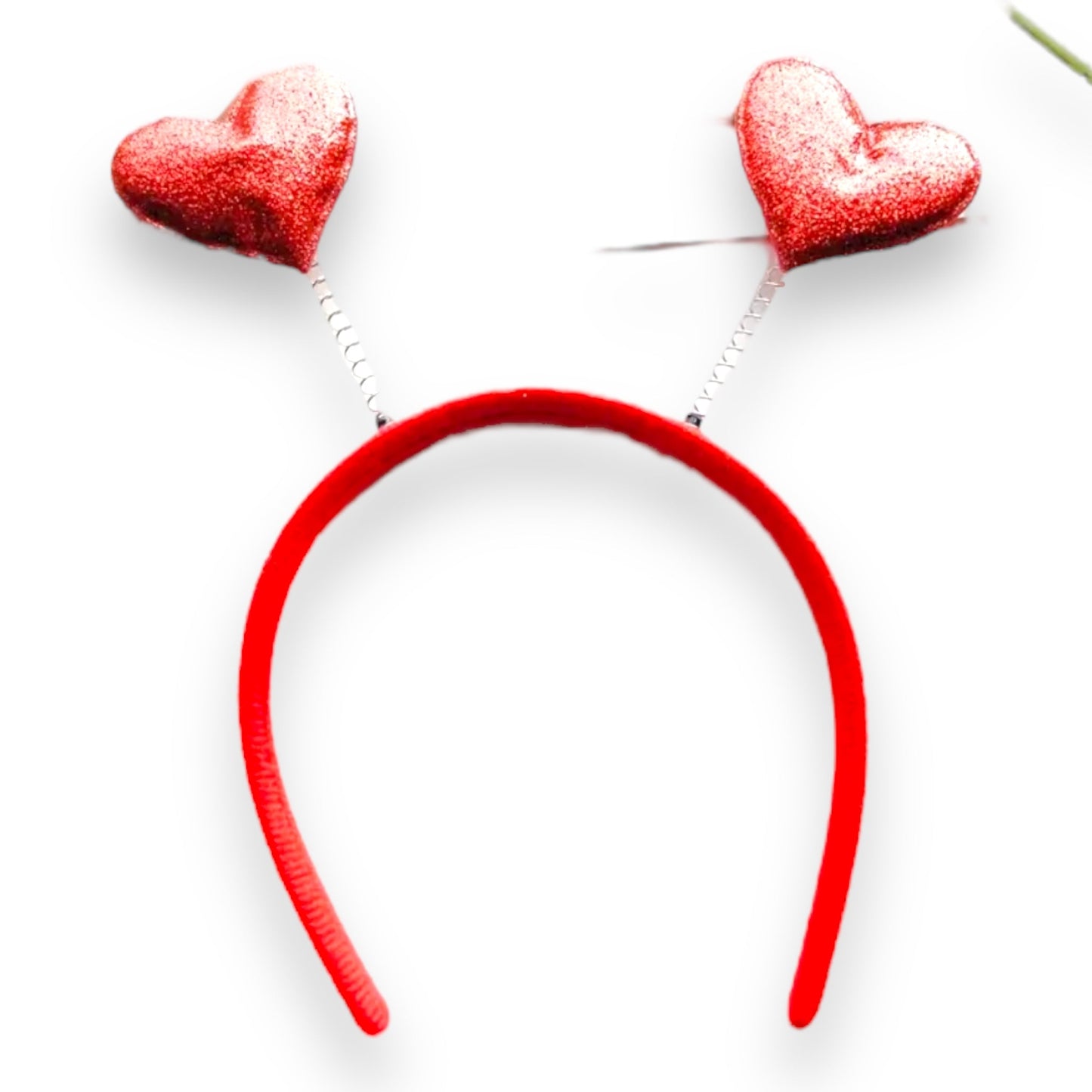 Tiara Hartjes Rood – Glitter Haarband voor Feest & Valentijn