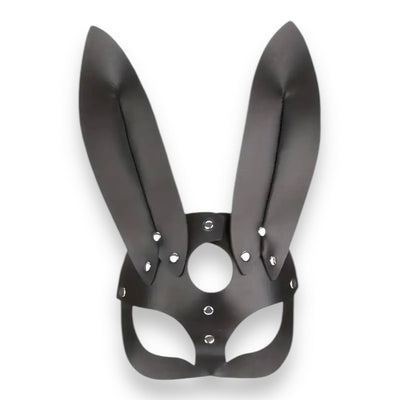 Luxe Konijnen Masker Zwart