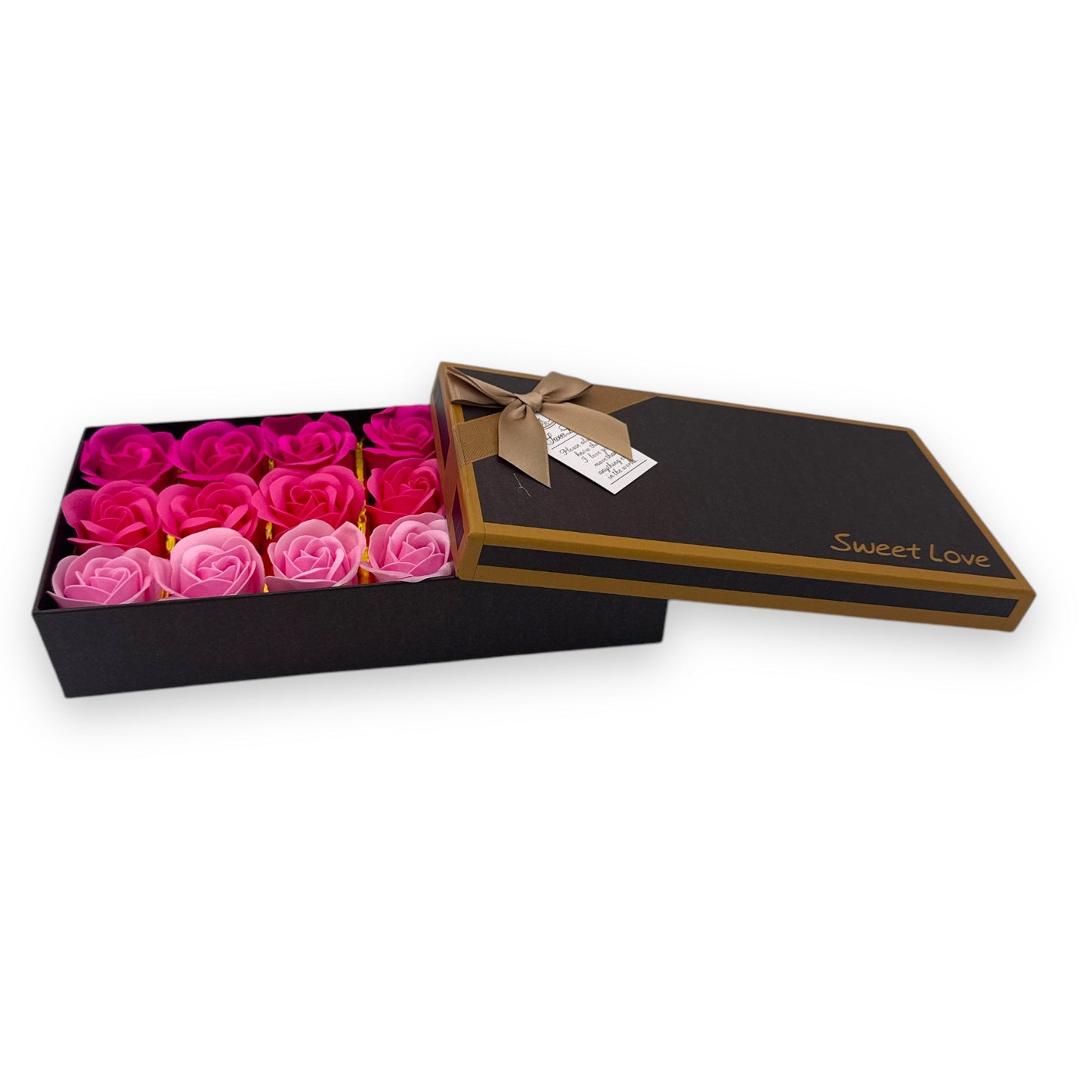Zeep Rozen Cadeauset Deluxe - 18 Stuks