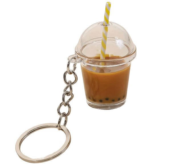 Mini Bubble Tea & Iced Coffee Sleutelhanger
