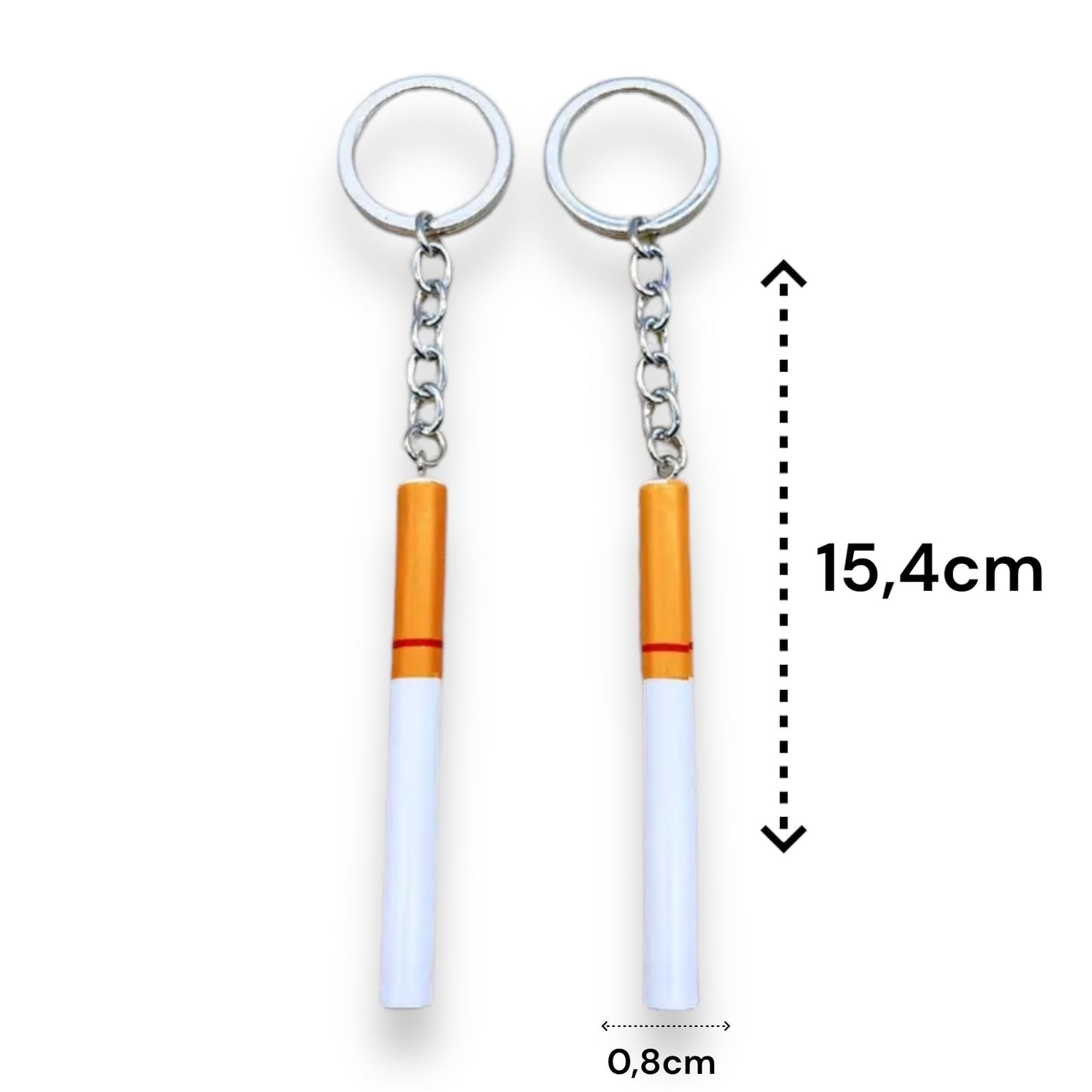 Sleutelhanger met Sigaret – Grappige Gag Gadget 1 Stuk