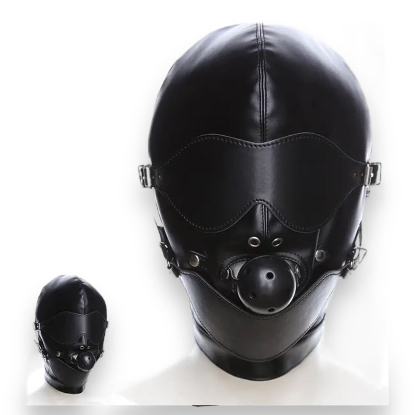 Extreme BDSM Bondage Mask - Elegant Cosplay & Sensueel Accessoire