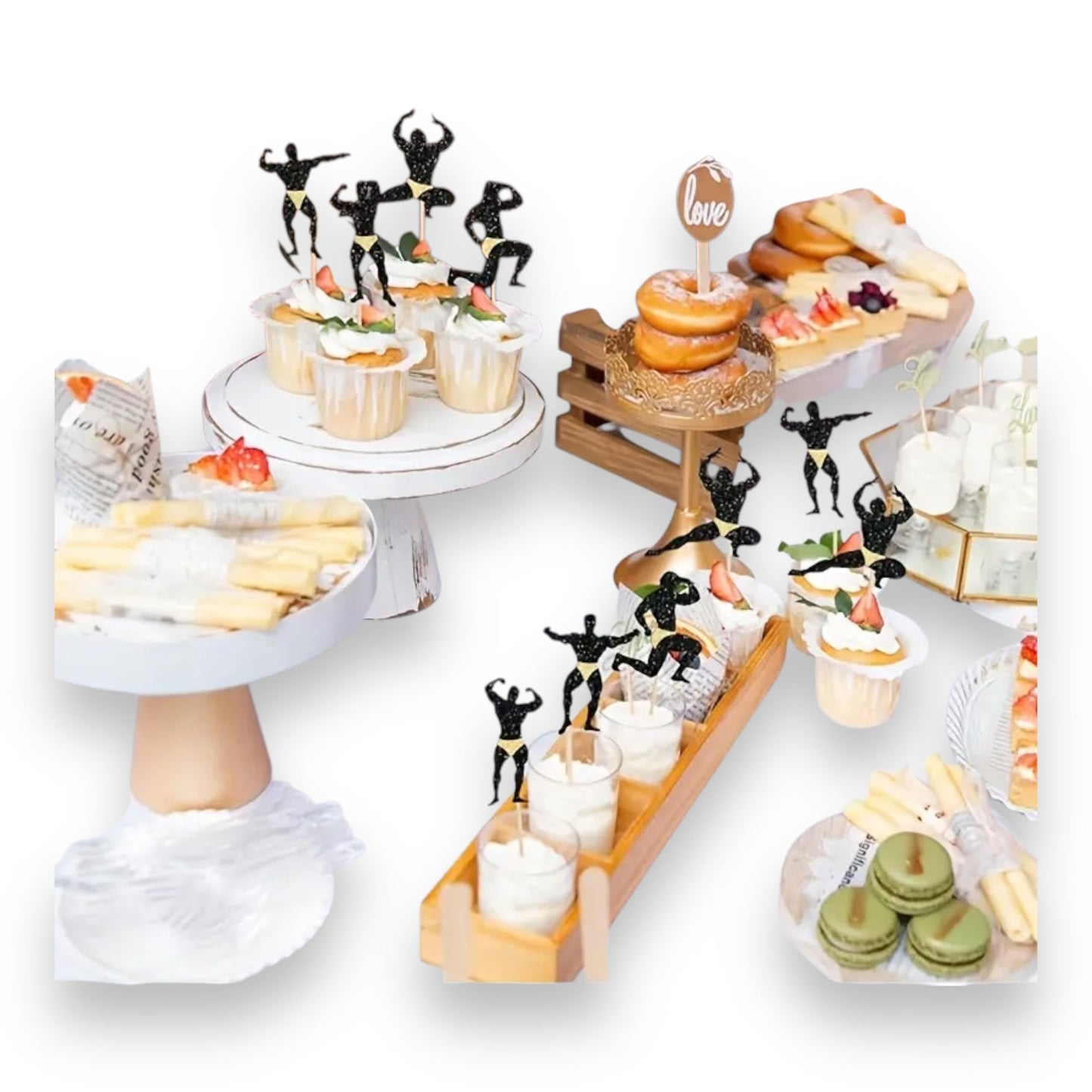 Stripper Prikkers - Man - Set van 6 Stuks
