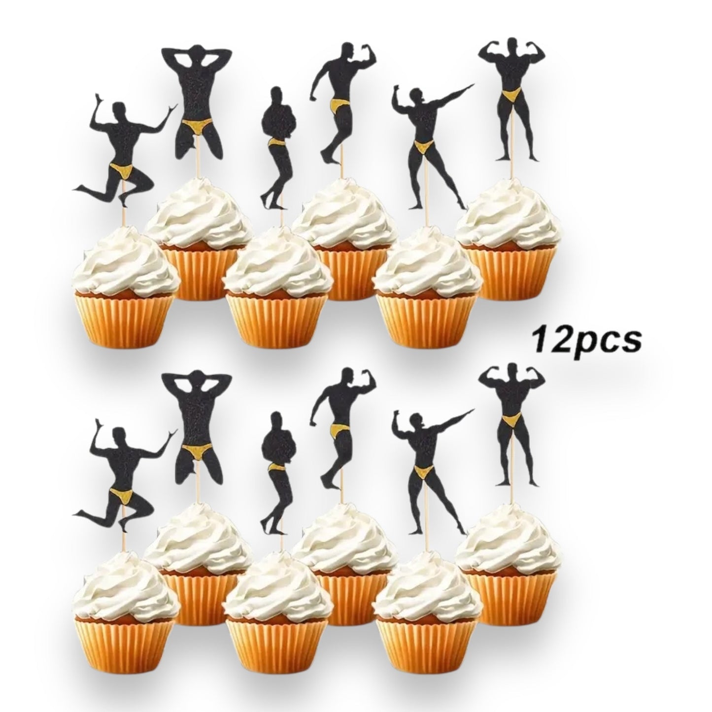 Stripper Prikkers - Man - Set van 6 Stuks