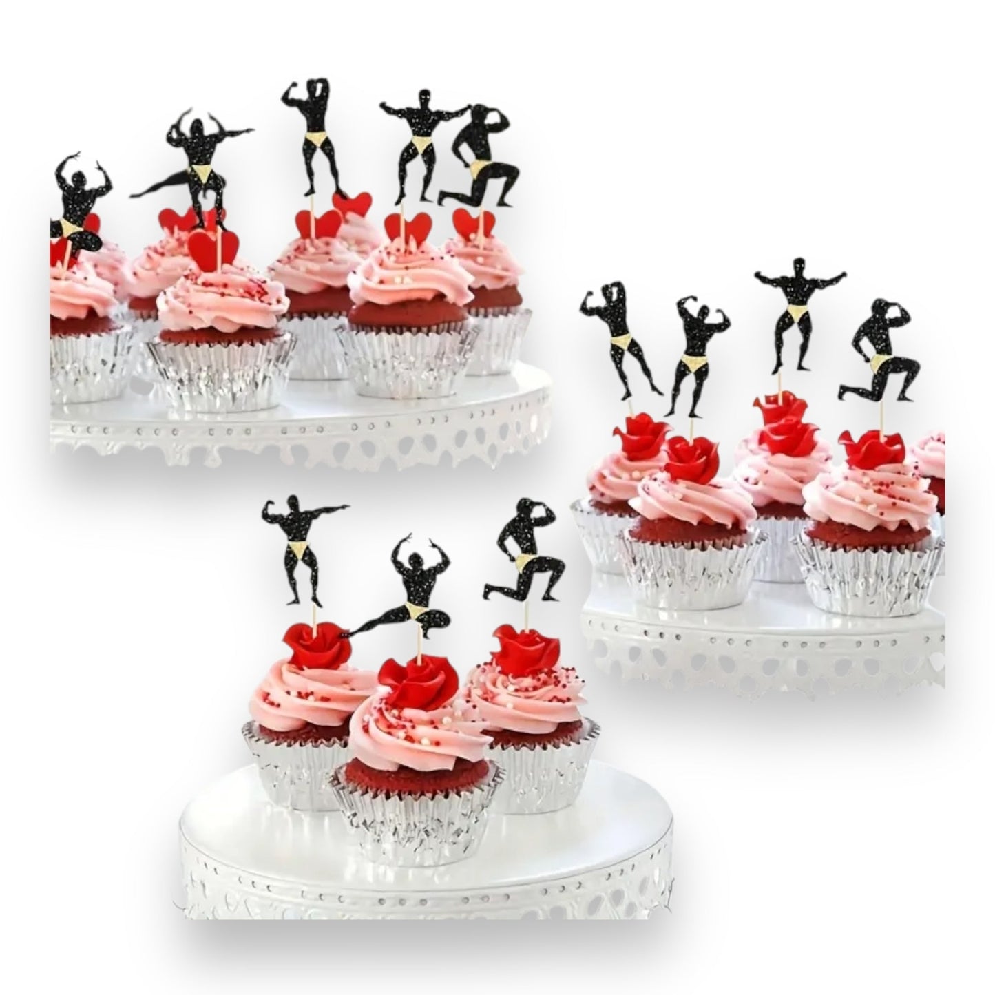 Stripper Prikkers - Man - Set van 6 Stuks