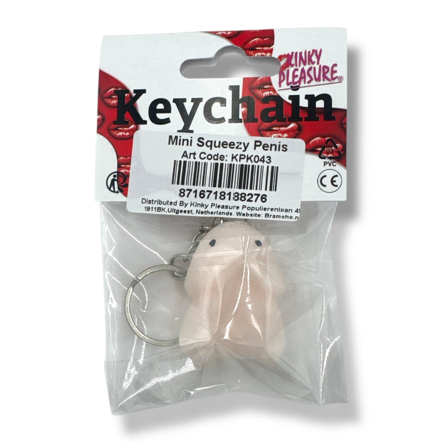 Piemel Sleutelhanger – Cute & Kinky Minifiguurtje