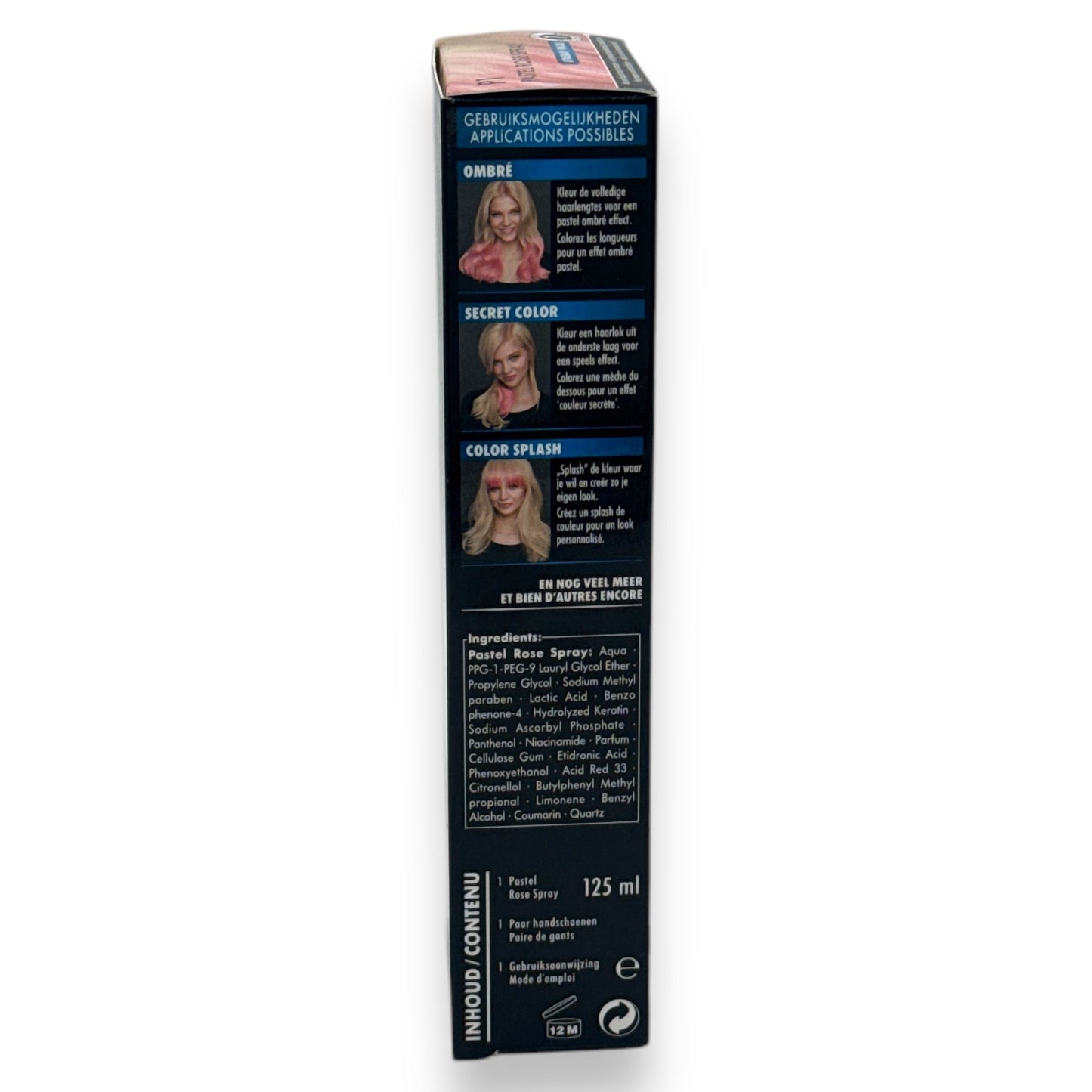 Syoss - P1 - Pastel Touch Rose Blond Spray - 125ml (Kleurespray)