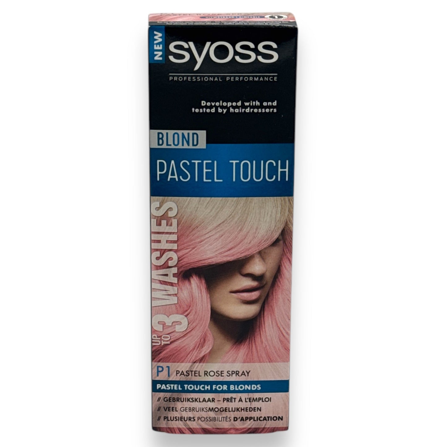 Syoss - P1 - Pastel Touch Rose Blond Spray - 125ml (Kleurespray)