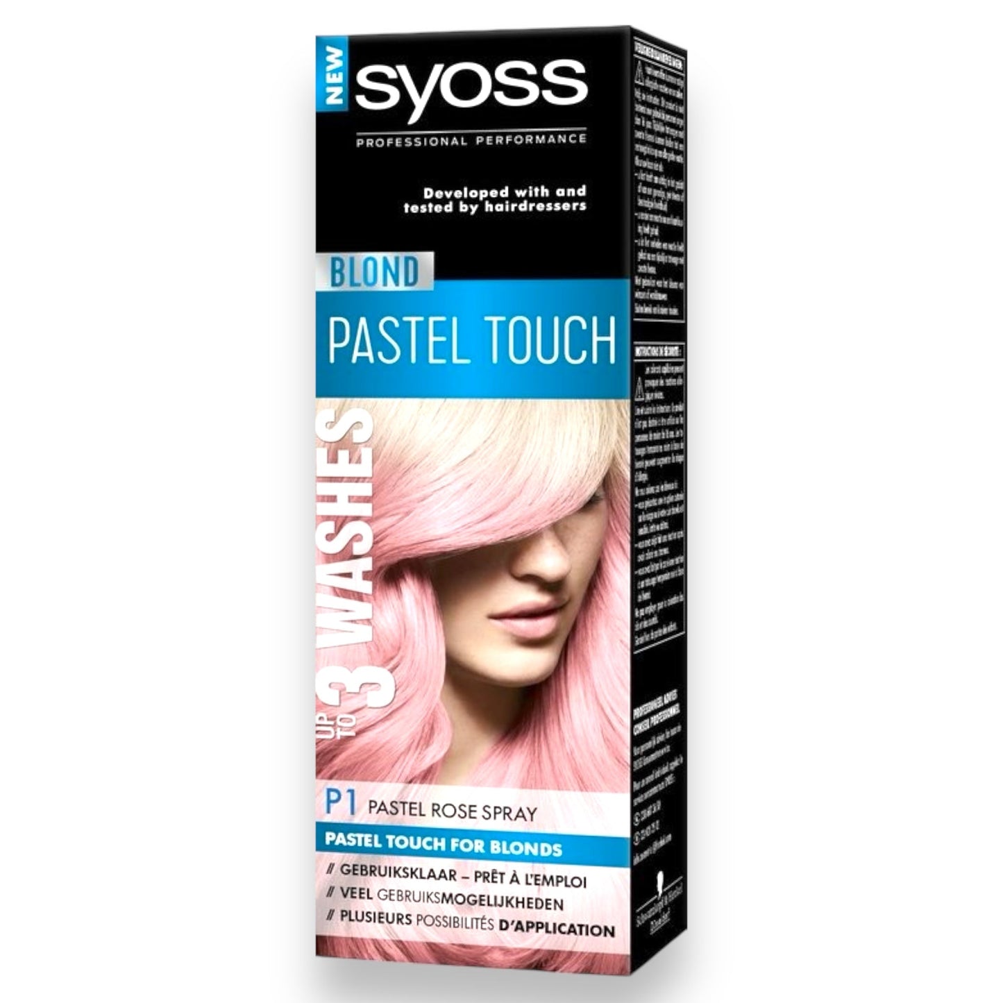Syoss - P1 - Pastel Touch Rose Blond Spray - 125ml (Kleurespray)