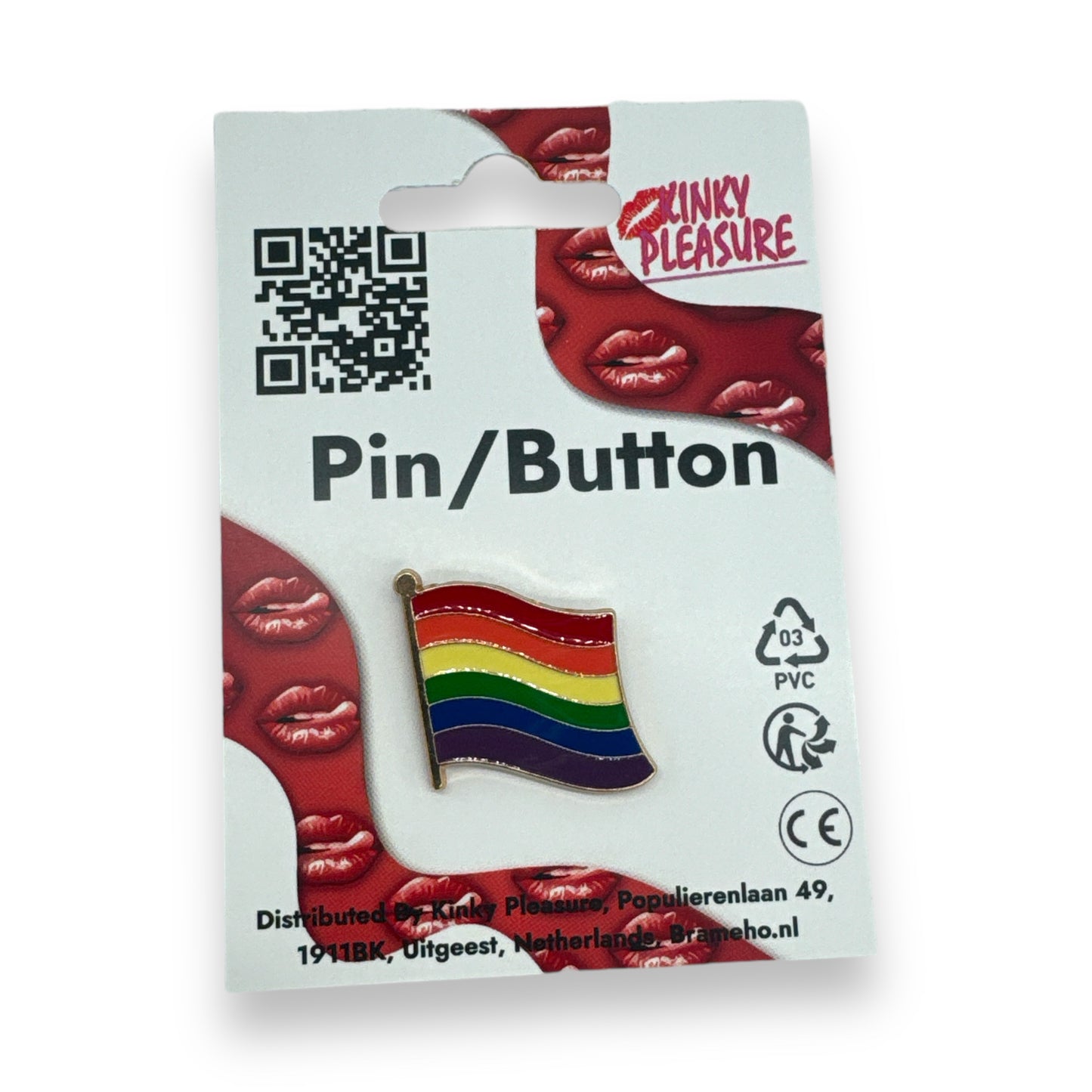 Pride Regenboog Badges Pin/Button - 7 Modellen | LHBTQ+ Pride Vlaggen en Platen