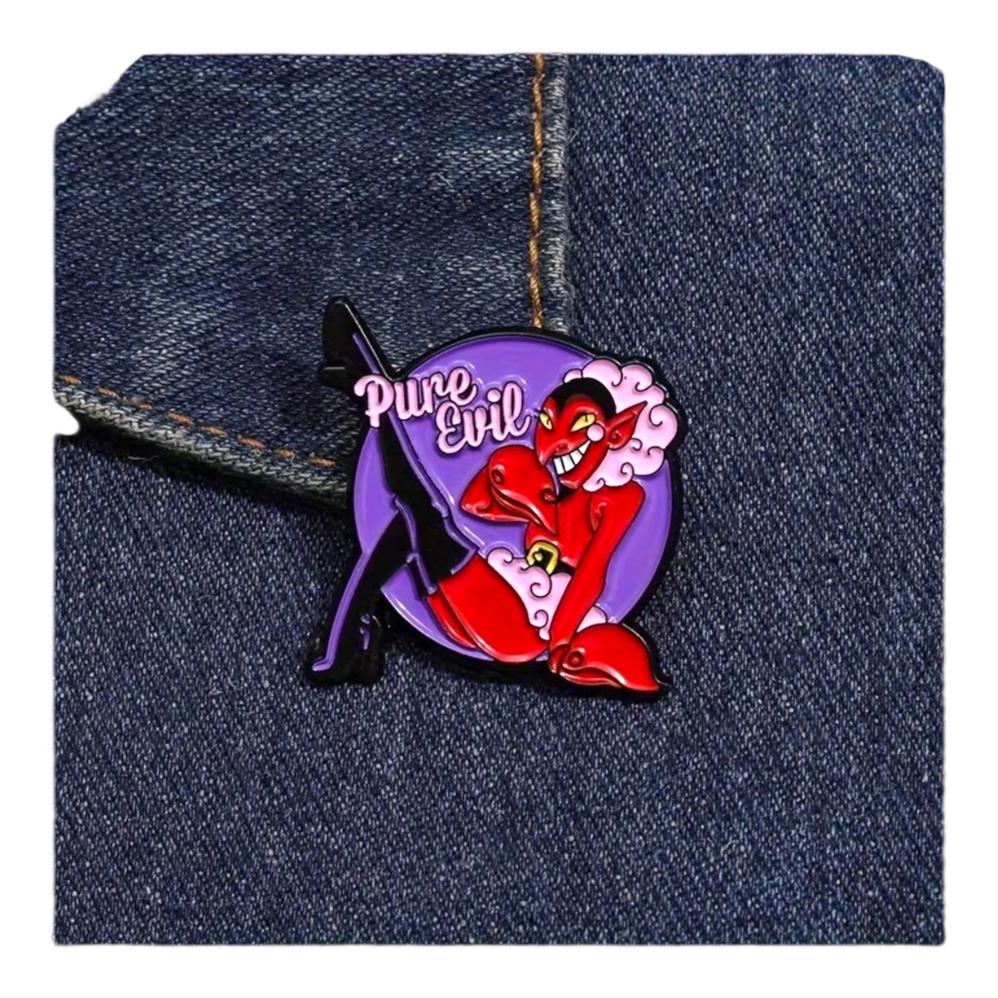 Pure Evil Pin – Sexy Rode Duivel Speldje