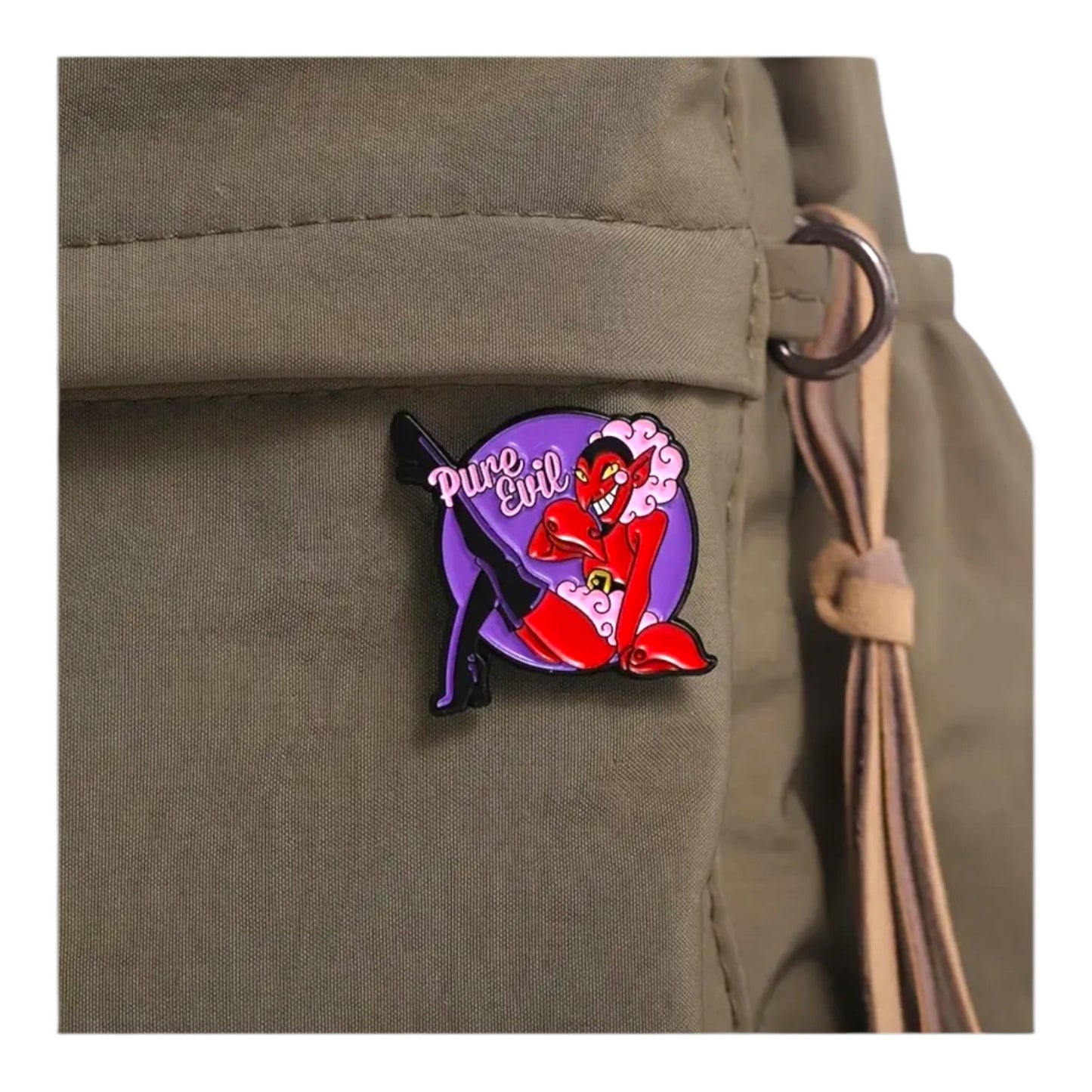 Pure Evil Pin – Sexy Rode Duivel Speldje