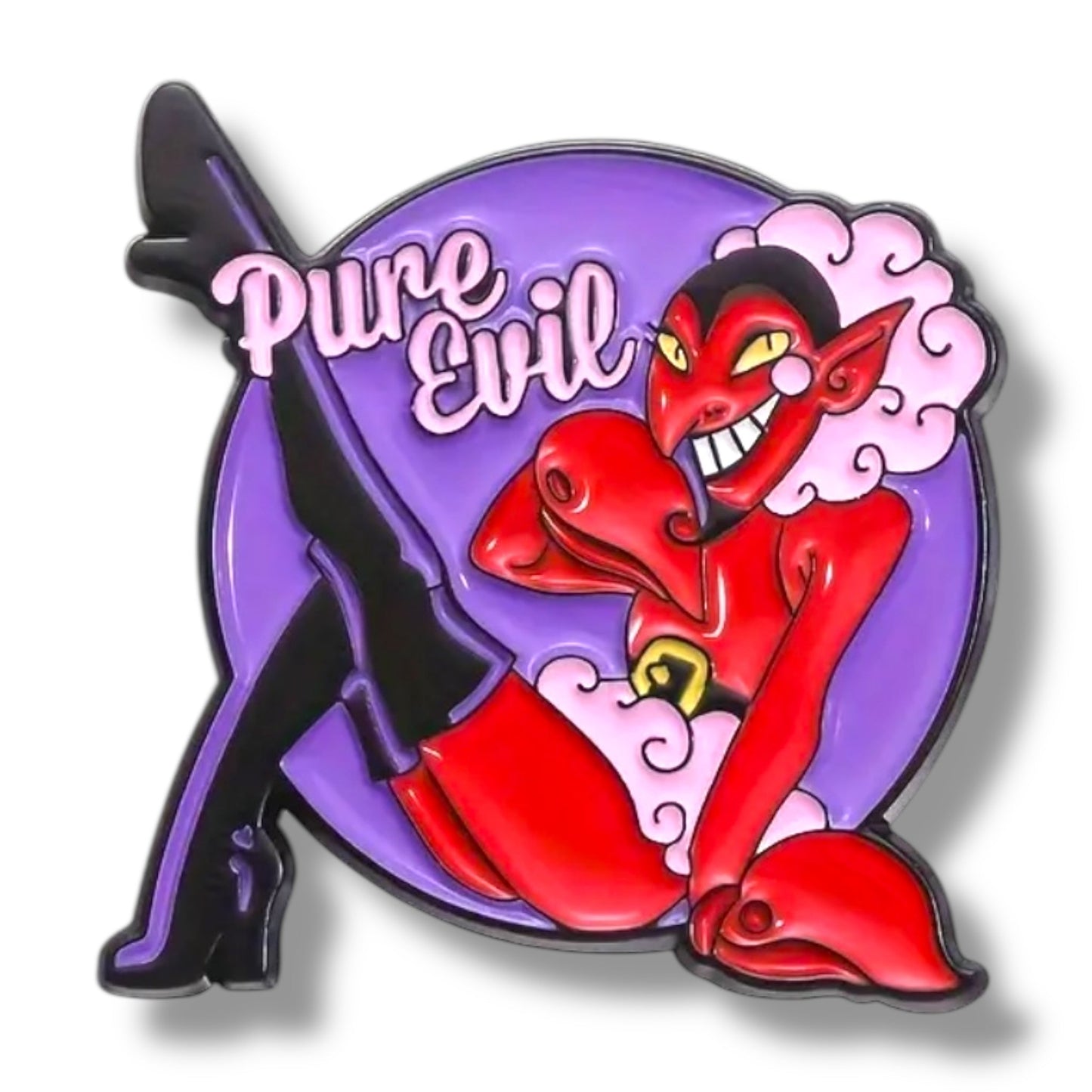 Pure Evil Pin – Sexy Rode Duivel Speldje