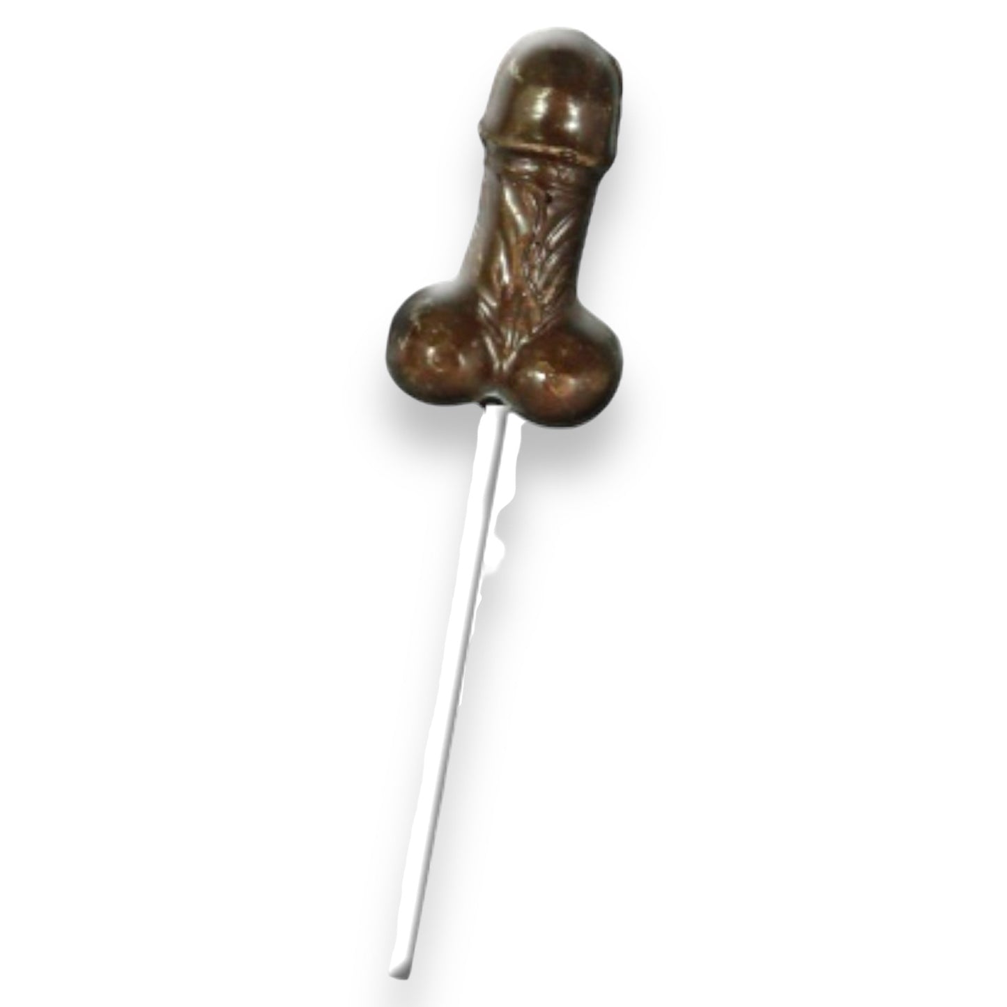Chocolade Lolly in de Vorm van een Penis - Zwart
