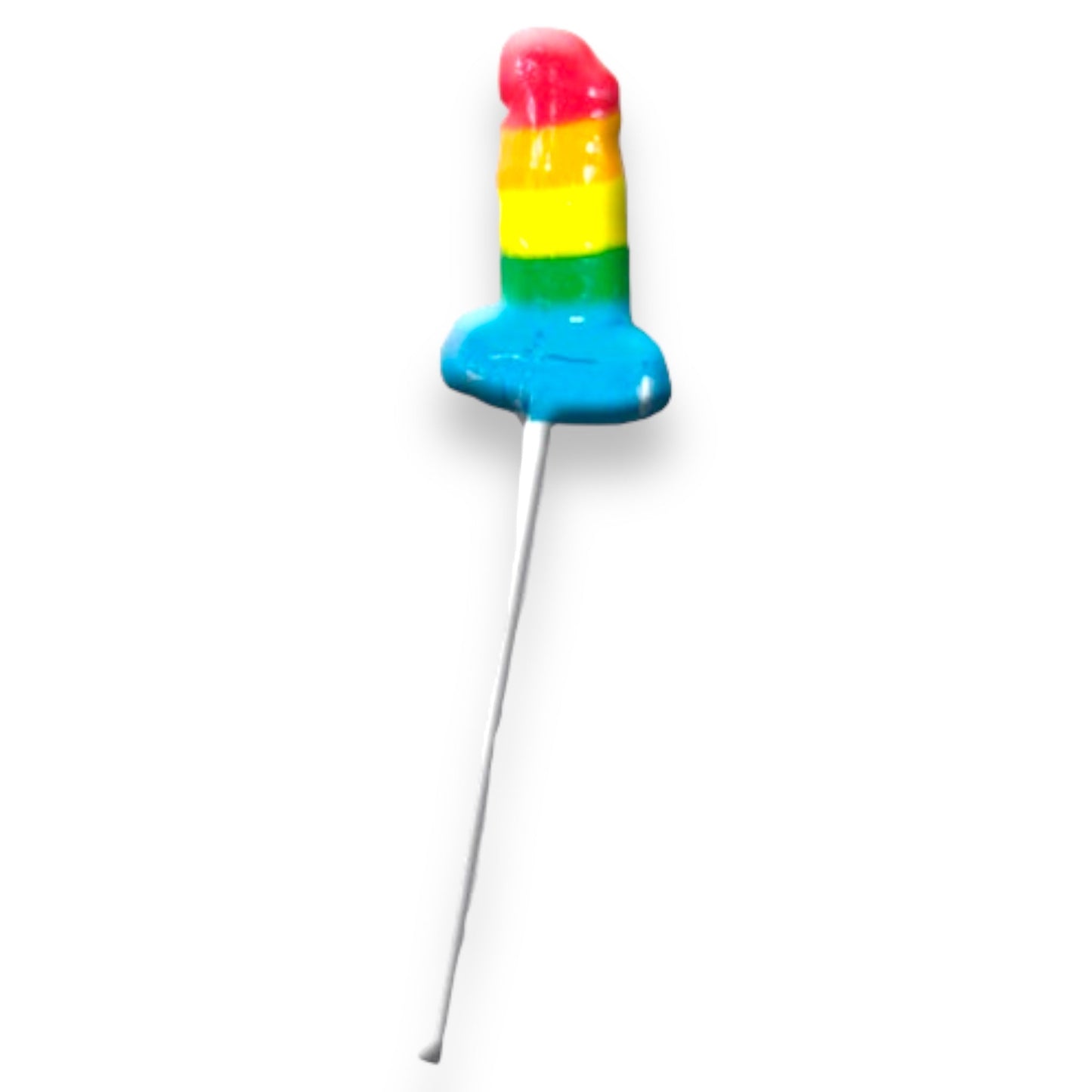 Regenboog Lolly - Penisvormig - Ideaal voor LHBTQ+ Feesten
