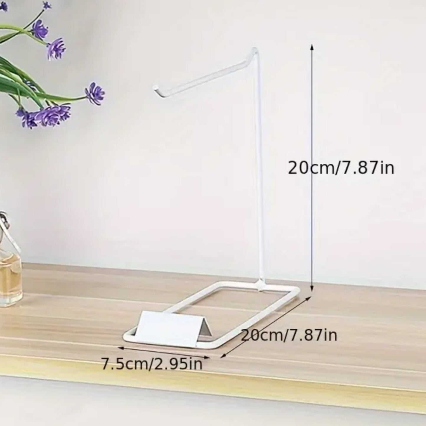 Display Houder Metaal – Sleutelhanger Standaard Zwart of Wit