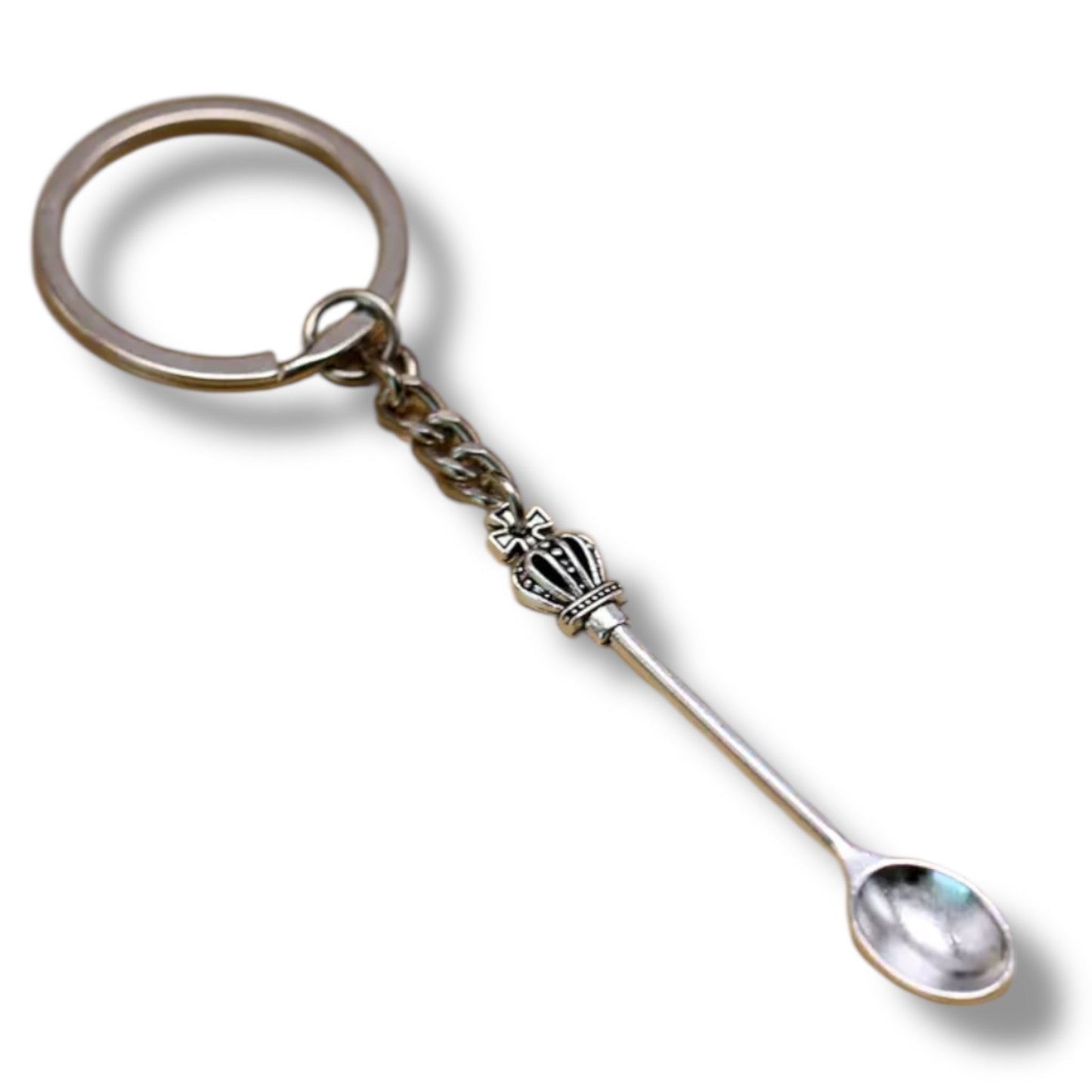 Royal Spoon Sleutelhanger – Lepel met Kroon Charm