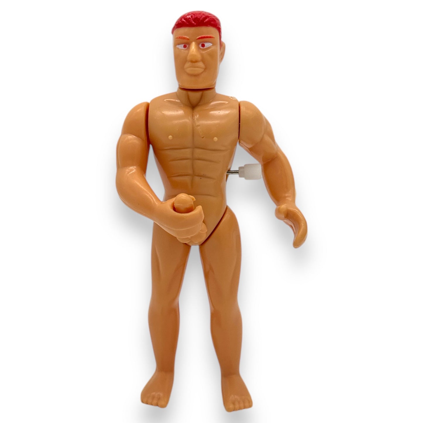Opwindbare Macho Man - 2 Modellen Beschikbaar - Grappige Feestaccessoire
