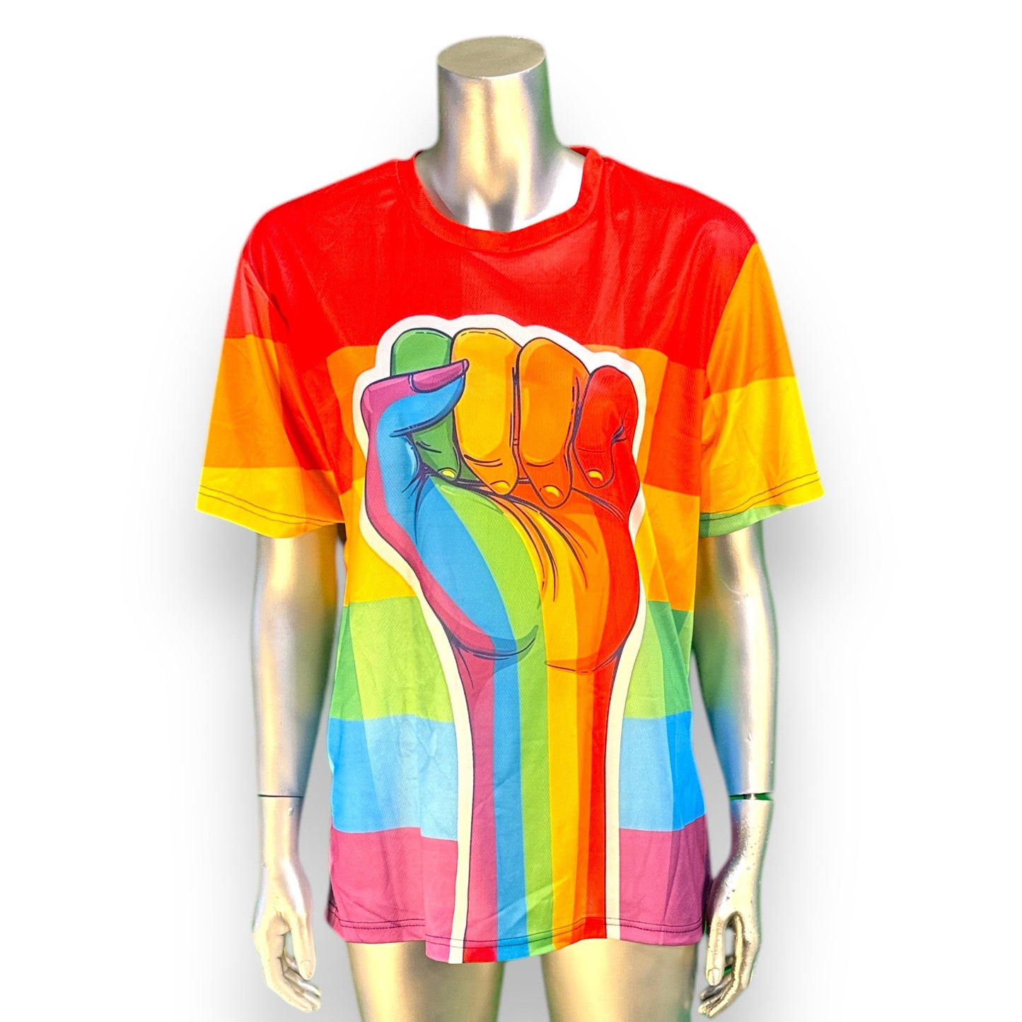 Pride Regenboog T-Shirt - Maat L