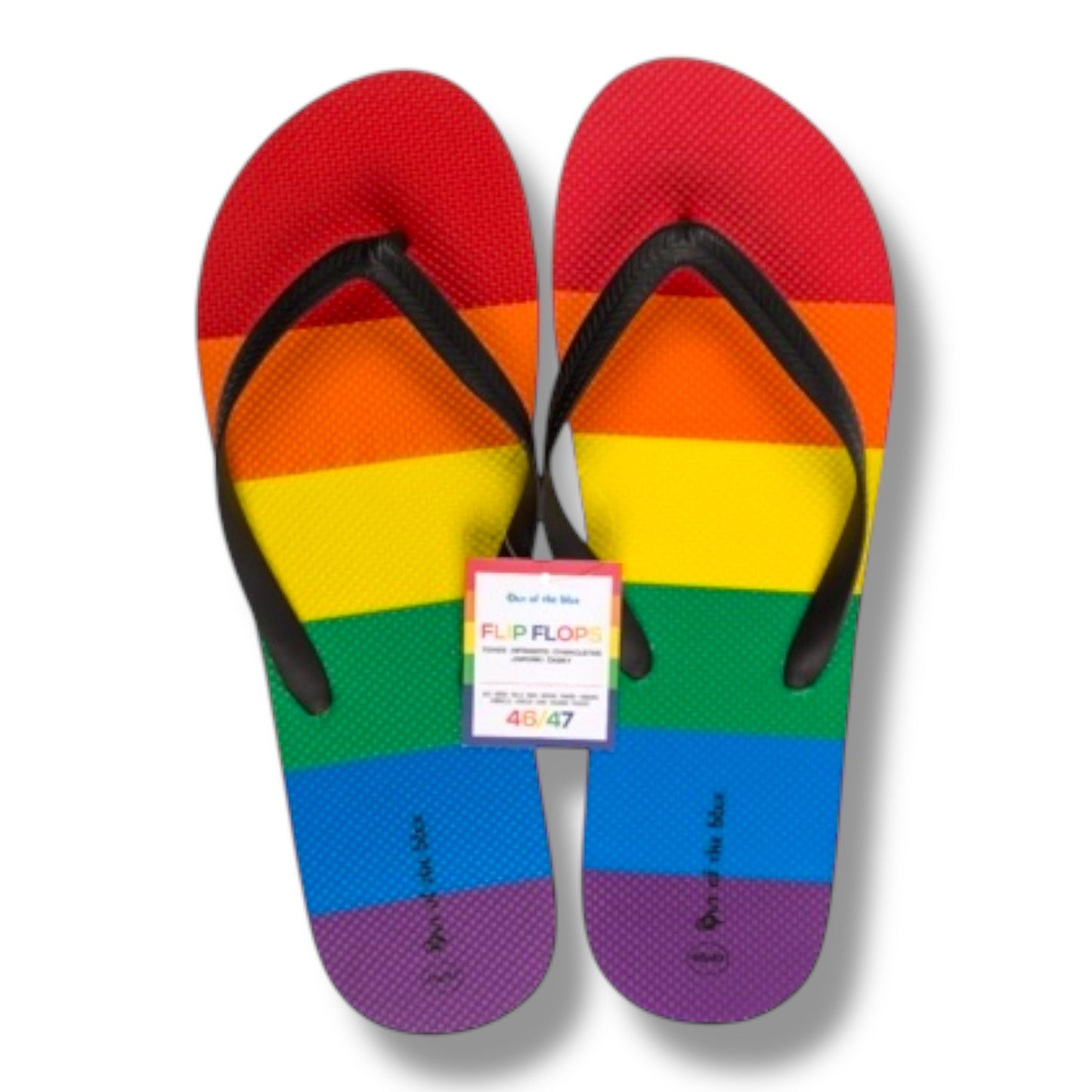 Regenboog Slippers – Flip Flops met Pride Kleuren