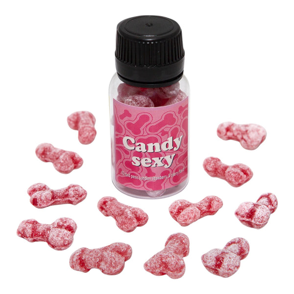 Hard Candy Penisvorm Aardbei en Kers
