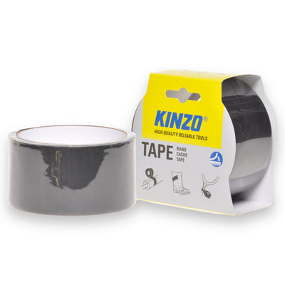 Kinzo tape zwart - 10 meter x 48 mm