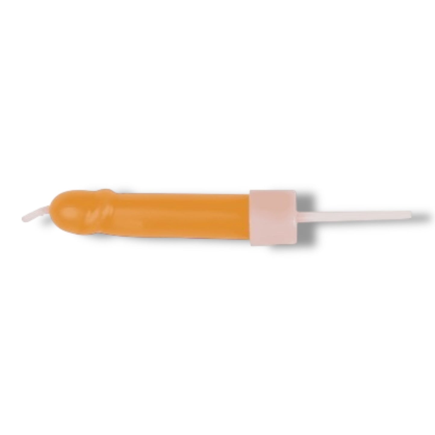 Peniskaarsjes – 6 Stuks in Displayverpakking – Bruin & Beige – Met Houdertjes