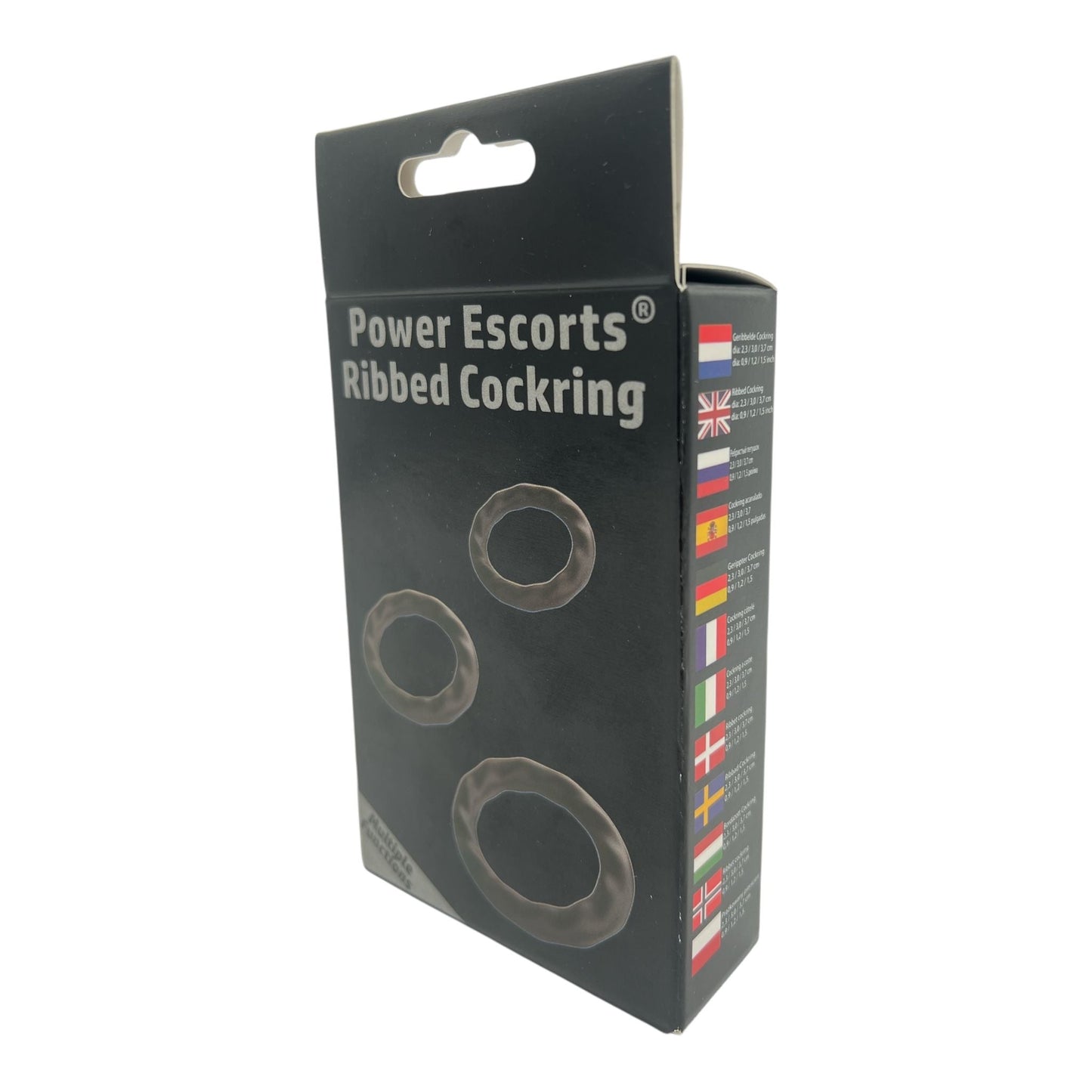 Ribbed Cockring 3-Pack – Elastisch & Stimulatieverhogend