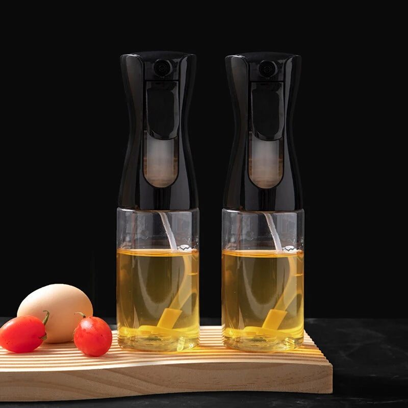 Kitchen Oil Bottle Spray - Olive Oil Dispenser - Press-type Design - Fitness and Barbecue - Easy and Precise