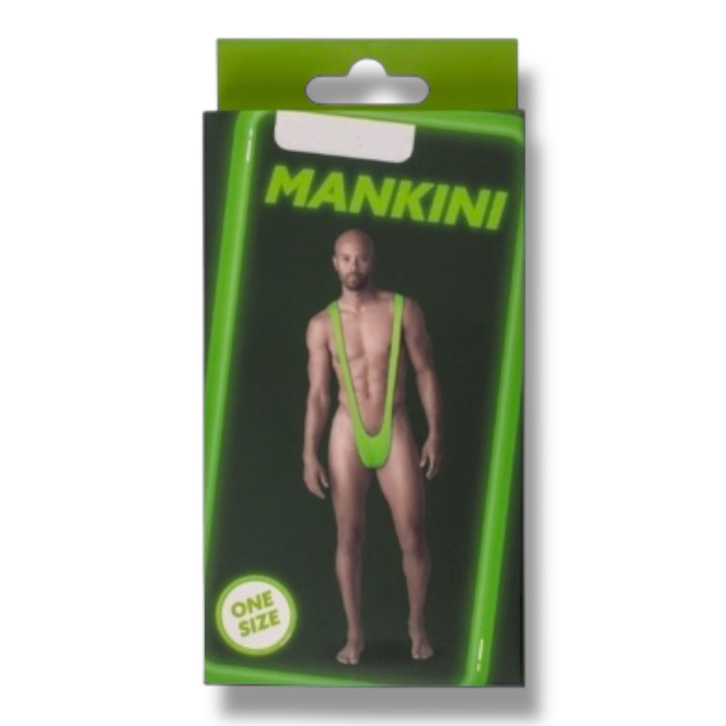 Groene Mankini – One Size – Fopcadeau voor Mannen