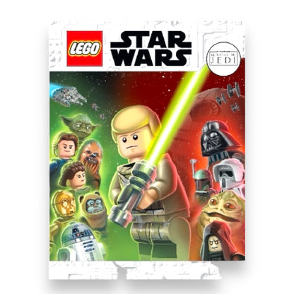 LEGO Star Wars - Strijd Tussen De Sterren - Return Of The Jedi Vakantie Spellen Boek + Luke Skywalker Minifig
