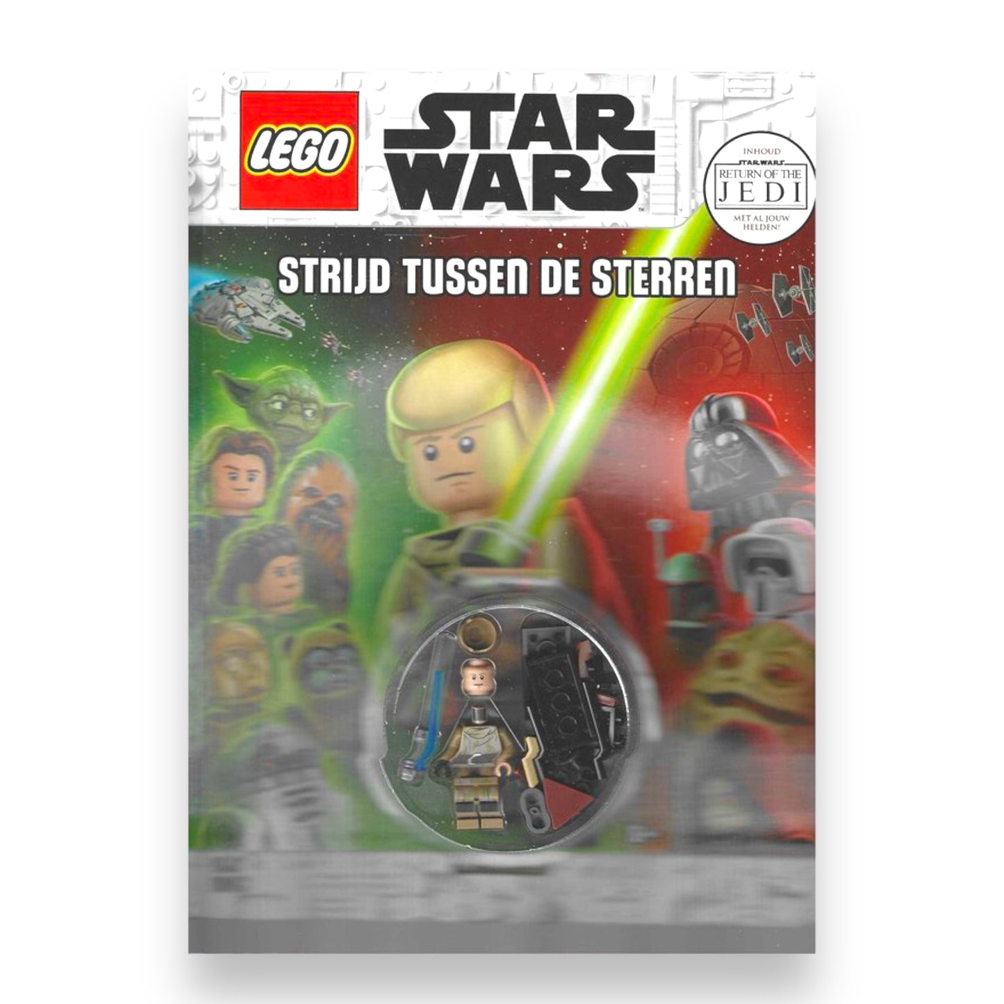 LEGO Star Wars - Strijd Tussen De Sterren - Return Of The Jedi Vakantie Spellen Boek + Luke Skywalker Minifig