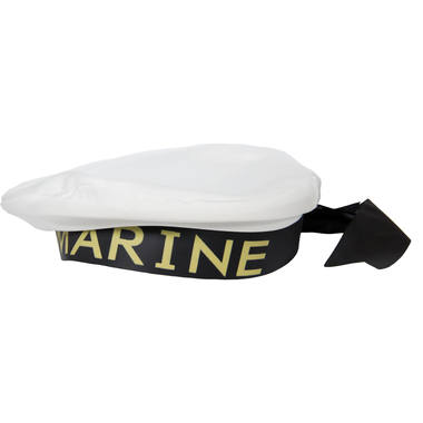 Matrozen Pet "Marine" - Voeg een vleugje maritieme flair toe aan je outfit met deze klassieke Matrozen Pet.