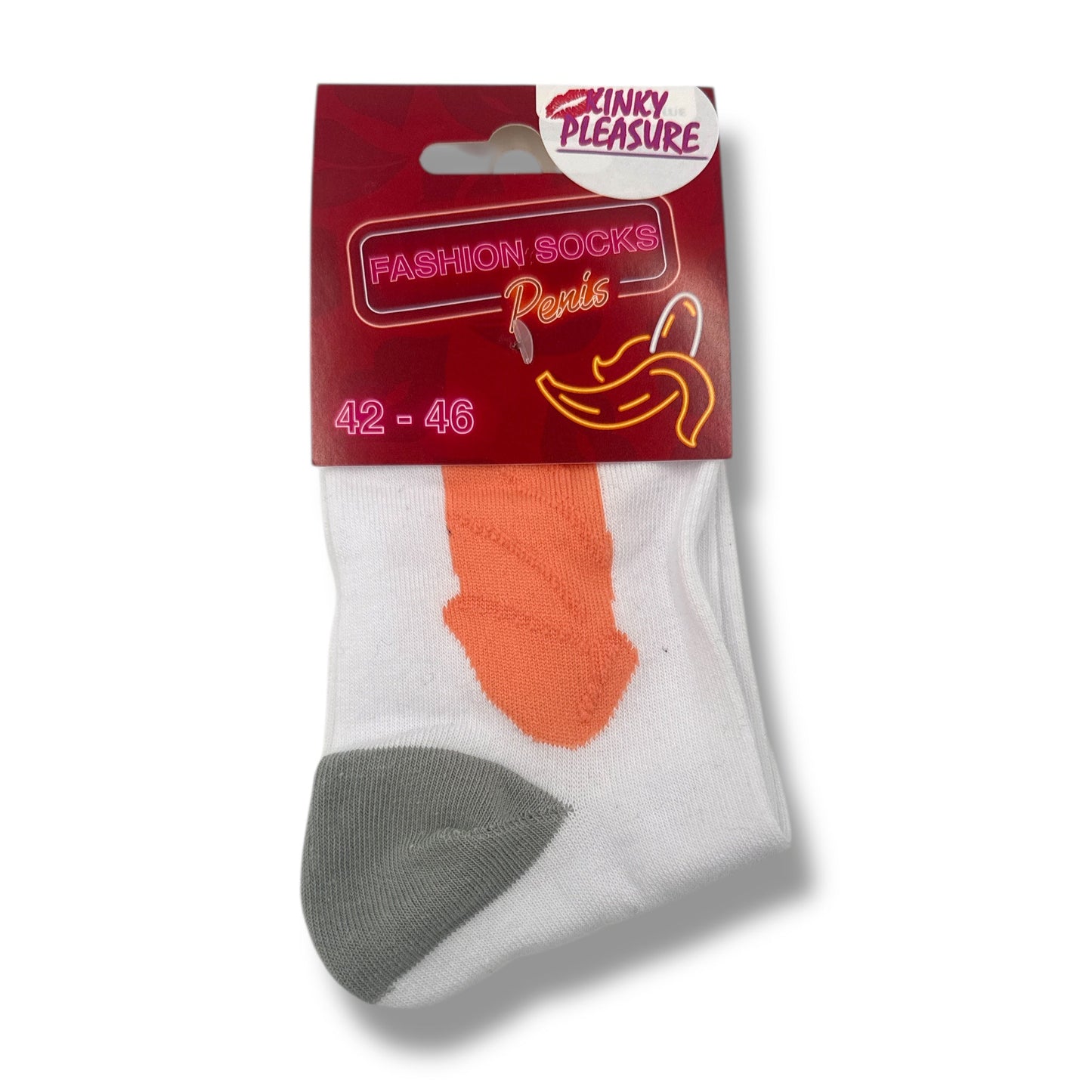 Penis Sokken – Set van 2 Paar Grappige Sokken in Zwart en Wit