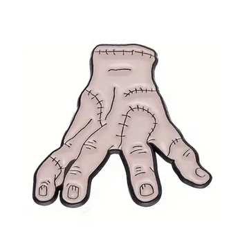 Enamel Pin Afgehakte Hand - Creepy Gothic Pin