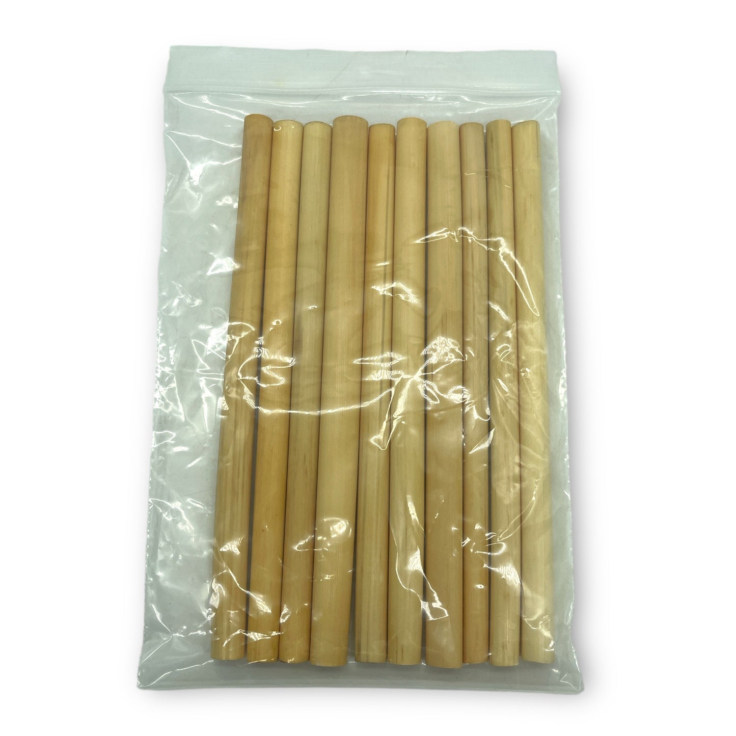 Duurzame Bamboe Rietjes Set van 10 stuks, 20cm lang Diameter van 10mm