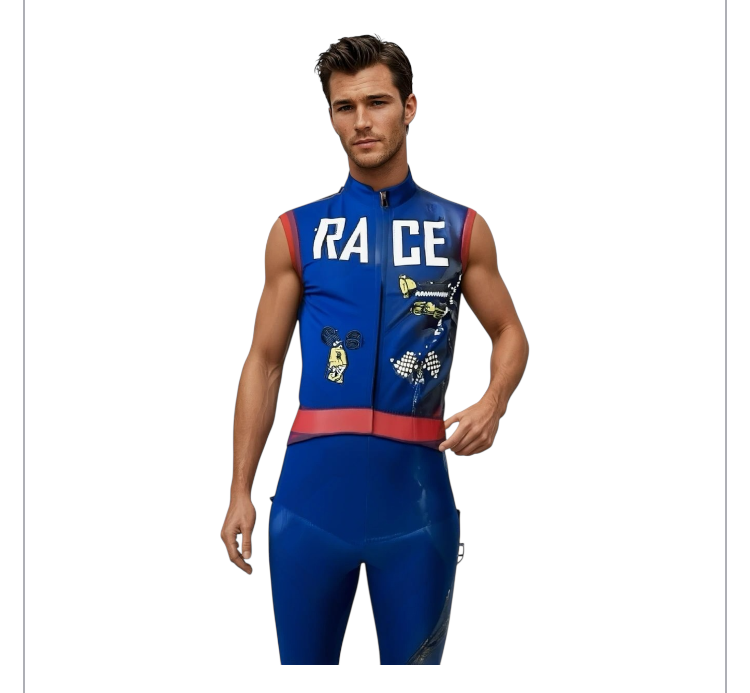 Racer Verkleedkostuum Heren – Inclusief Pak & Pet – Maat M L XL