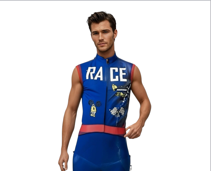 Racer Verkleedkostuum Heren – Inclusief Pak & Pet – Maat M L XL