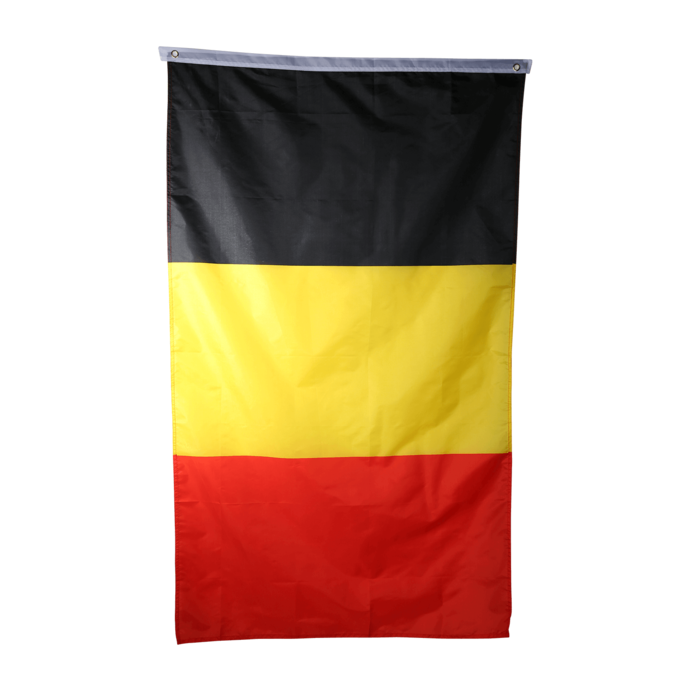 Belgische & Duitse Flag 60x90cm & 51cm - Toon je dubbele trots met deze hoogwaardige vlag!