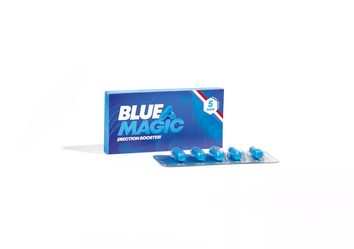 Blue Magic Erection Booster – 5 Capsules – Natuurlijke Libido Verhoger
