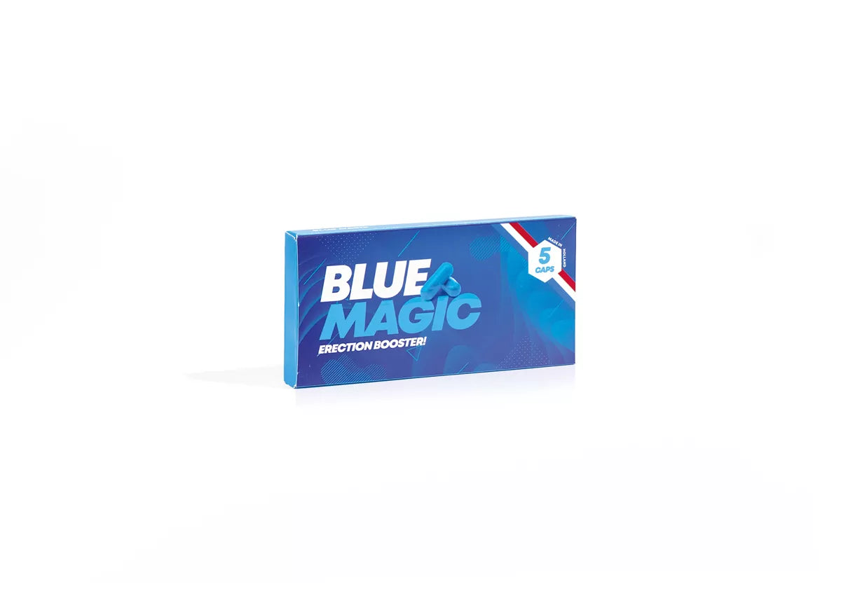 Blue Magic Erection Booster – 5 Capsules – Natuurlijke Libido Verhoger
